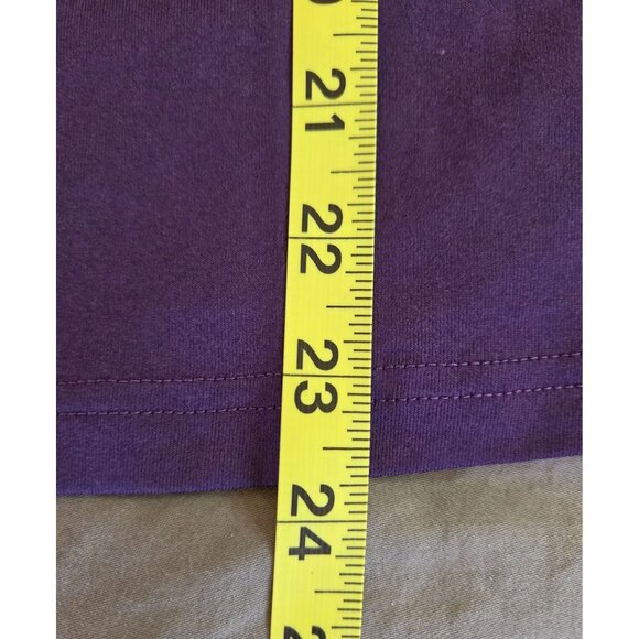 Adidas Womens Climalite Crew Tee XL Purple Activewear Lightweight NWT - Picture 11 of 11